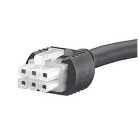 Molex Sensor Cables / Actuator Cables Minifit 6Ckt Cbl Ay Dr Overmolded 1M Blk 2451350610